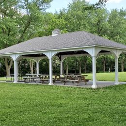 Covered picnic area